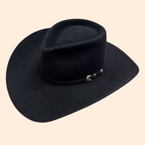 Fincher's Cowboy Hat Black 30X Beaver